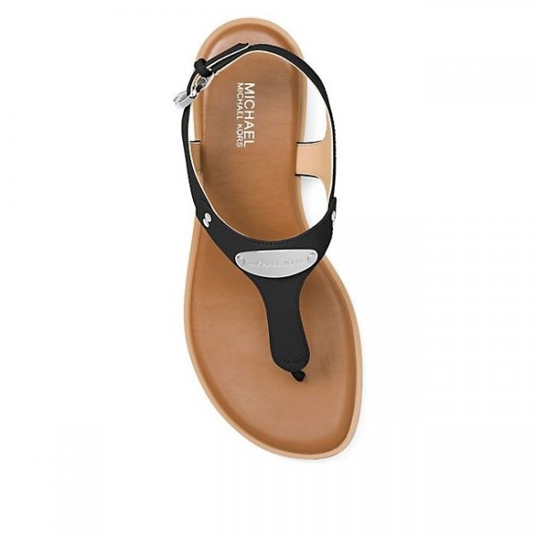 Michael Michael Kors Plate Slingback Thong Sandals