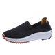 Women's Breathable & Lightweight Platform Loafers: Fly in Style with Casual Sneakers!