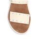 Ancient Greek Sandals Preveza Rivets Leather Flatform Sandals