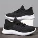 Men Walking Shoes Lightweight Breathable Mesh Casual Knit Sneakers Spring And Summer