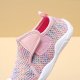 Girls Walking Shoes Lightweight Breathable Knit 2023 New Casual Sneakers For Toddlers Spring And Summer